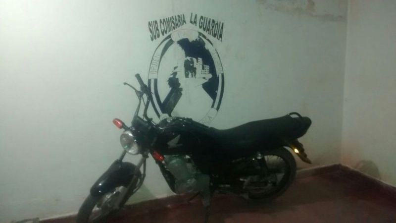 Recuperan una moto con pedido de secuestro en Recreo