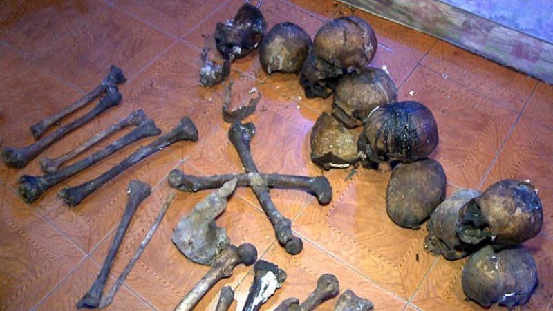 Casa del horror: cayó un pai umbanda y hallaron 15 cráneos humanos