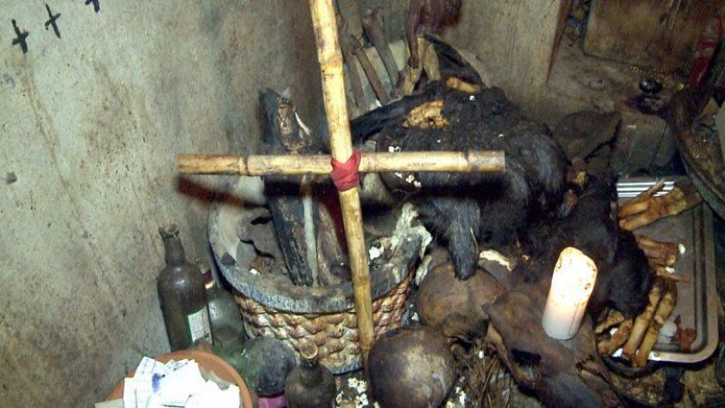 Casa del horror: cayó un pai umbanda y hallaron 15 cráneos humanos