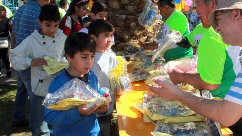 El Sindicato de Comercio agasajó a los niños en su día