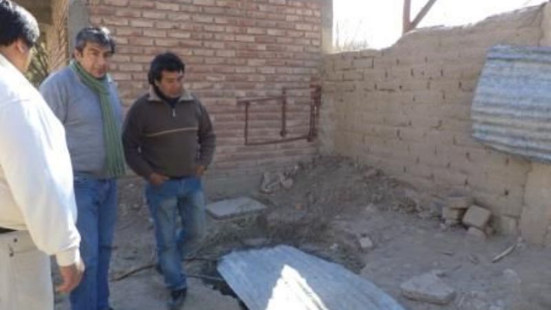 Trabajos en el camping de Fuerte Quemado