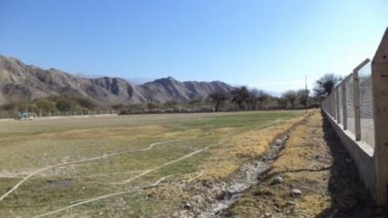 Trabajos en el camping de Fuerte Quemado