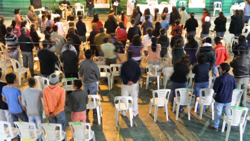 Urbanc visitó alrededor de diez comunidades en el distrito de Aconquija