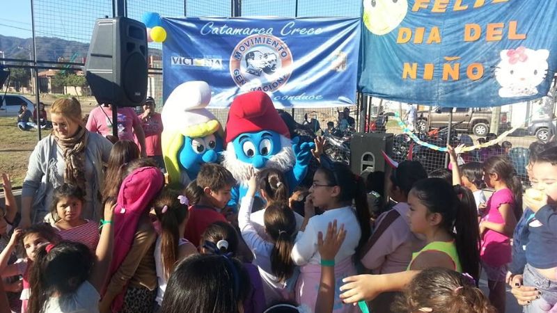 Festejos para los niños en las 920 VV