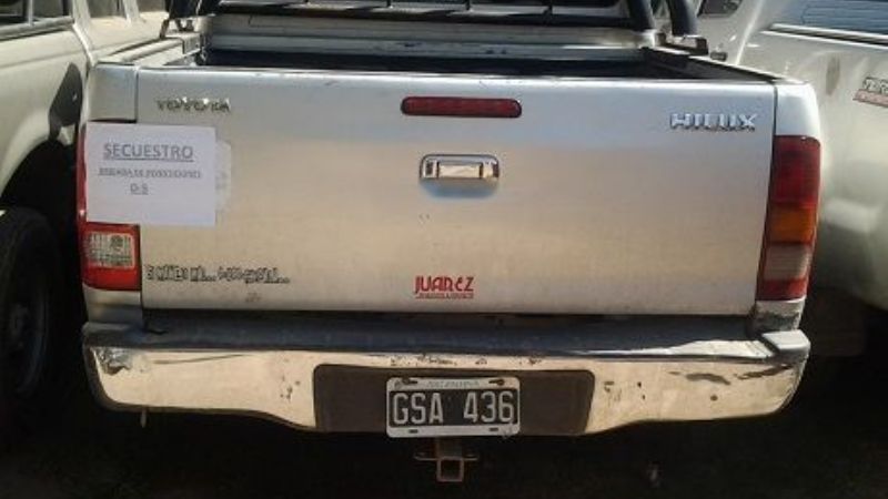 Secuestraron 20 vehículos con chasis adulteradas