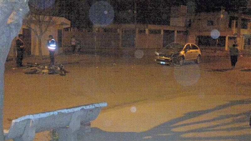 Trasladan a una persona a Tucumán por un nuevo accidente en la Av. 9 de Julio