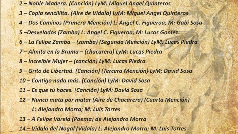 En el Día Mundial del Folklore, lanzan el disco “Viva Varela”