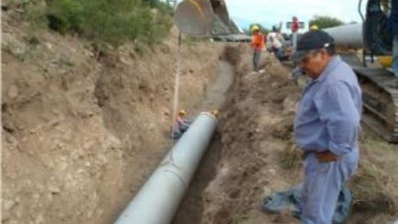 Obra de cloacas: “Seguiremos con la obra”