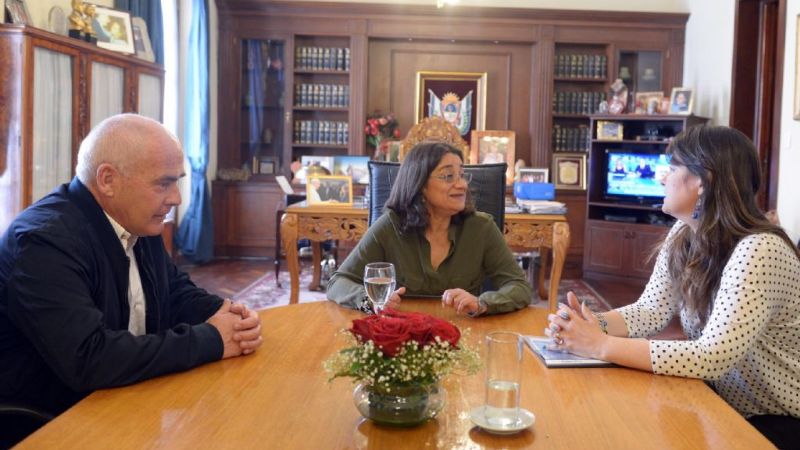 Corpacci recibió a Meyer