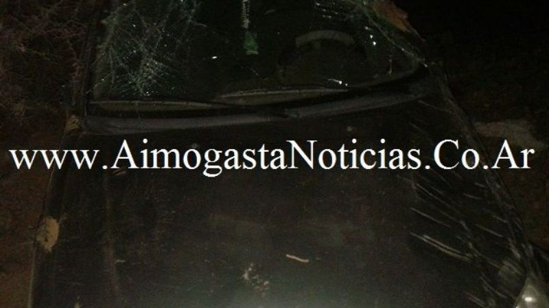 Grave accidente cerca de Aimogasta