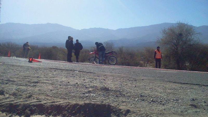 Accidente fatal en Saujil