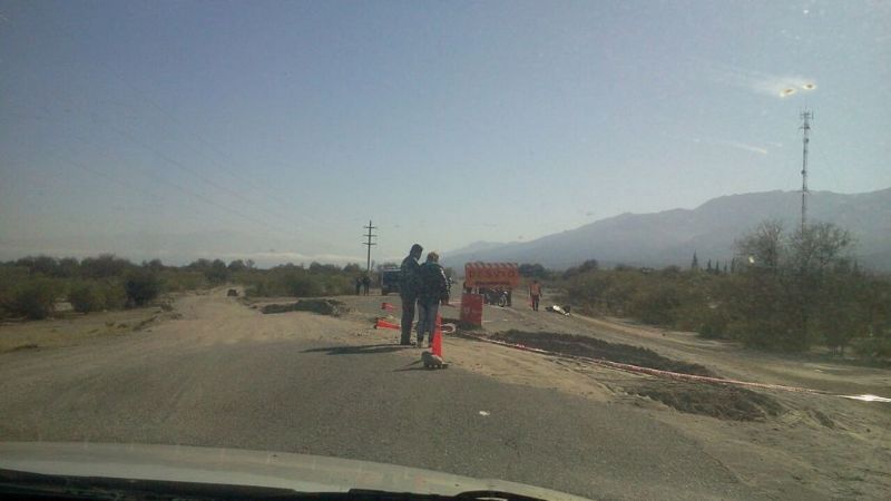 Accidente fatal en Saujil