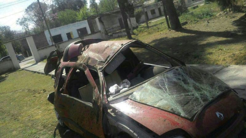 Jovenes catamarqueños volcaron en Tucumán