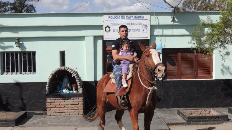 La División Infantería agasajó a los niños en su día