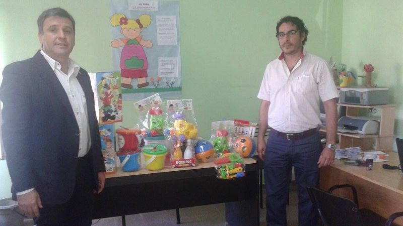 Entrega de material didáctico y juguetes a Centro Integral Niñary