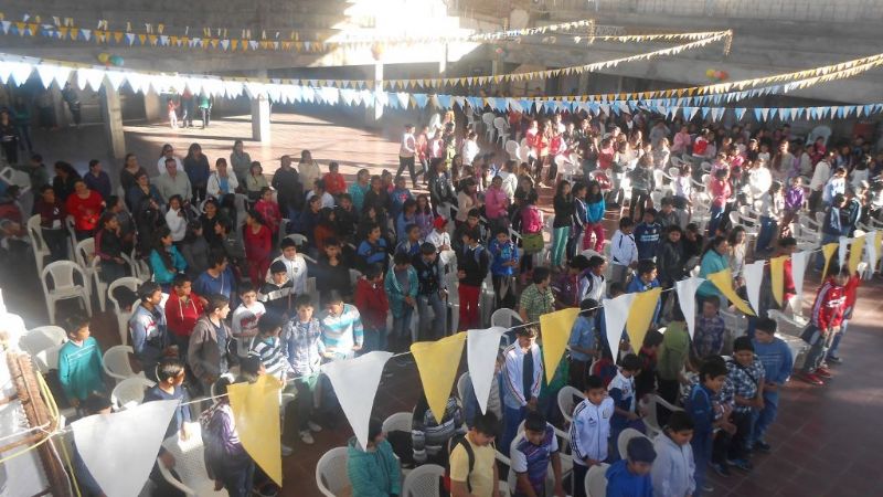 El Obispo celebró 12 bautismos, 9 confirmaciones y un casamiento