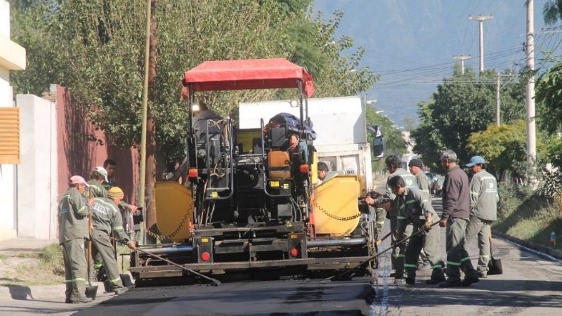 Pavimento para el B°100 Viviendas Norte