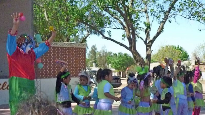 Festejo para los niños de El Alto