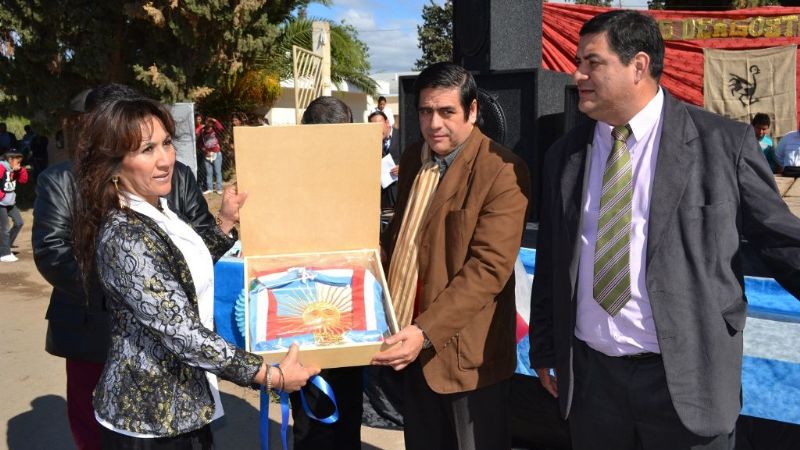 Rivera en los festejos por el Día de la Autonomía en Capayán