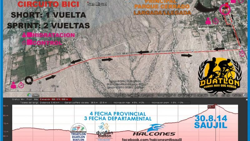 Saujil quiere ser el mejor duatlón de la temporada