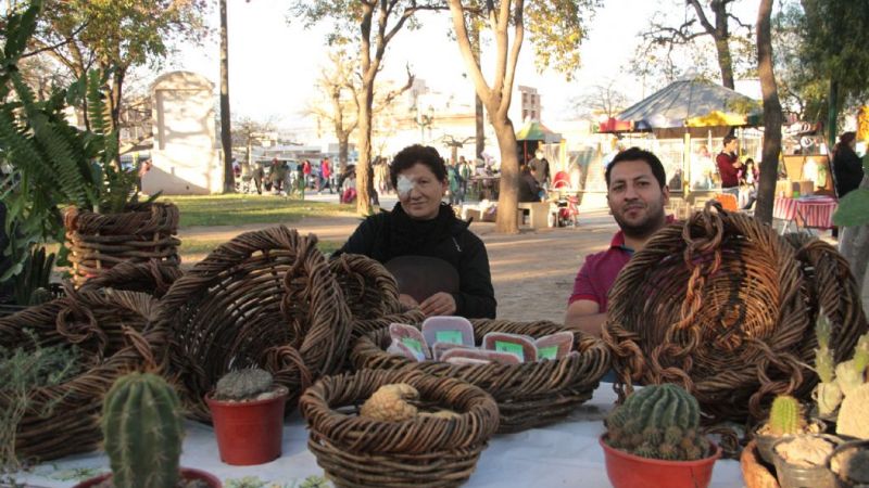 Los emprendedores se mostraron en la Fiesta de la Autonomía