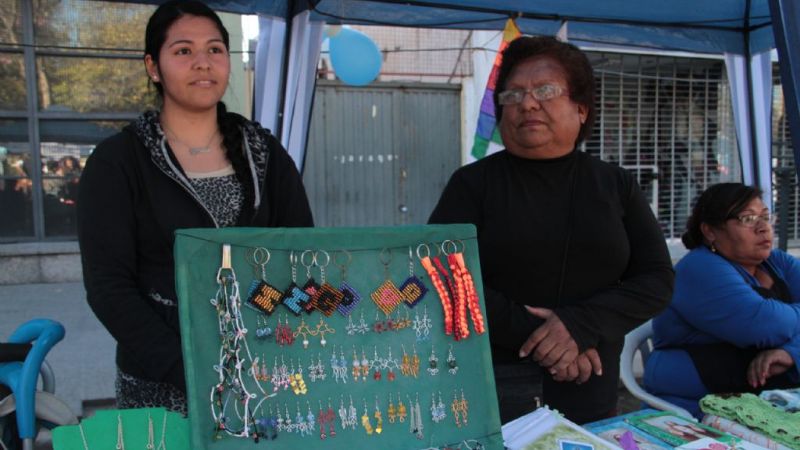 Los emprendedores se mostraron en la Fiesta de la Autonomía