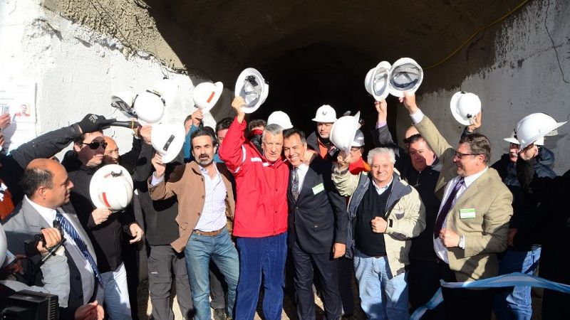 Catamarca en la inauguración de la mina subterránea Gualcamayo