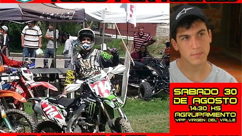 Solidaridad de motoqueros con Rodrigo Coronel