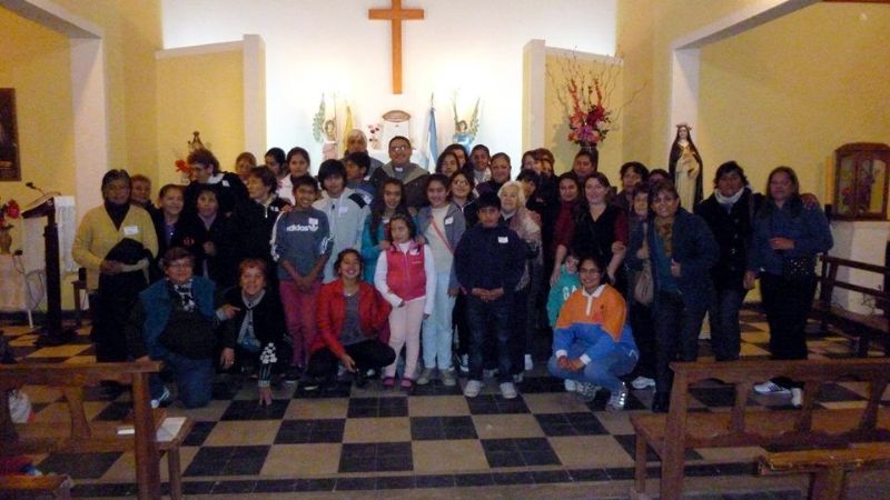 Retiro espiritual de la Legión de María en Siján