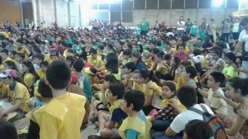 Miles de niños de la Catequesis celebraron su día en el Predio Ferial Catamarca