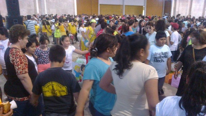 Miles de niños de la Catequesis celebraron su día en el Predio Ferial Catamarca