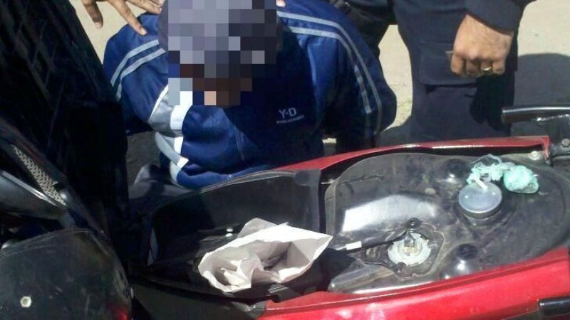 Lo buscaban, y lo detuvieron con marihuana