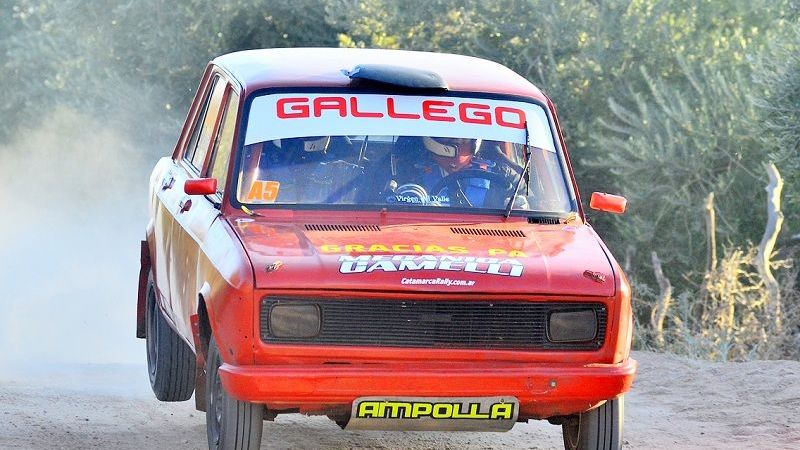 Catamarqueños corren la 5ta. fecha del Rally Tucumano, en El Cadillal