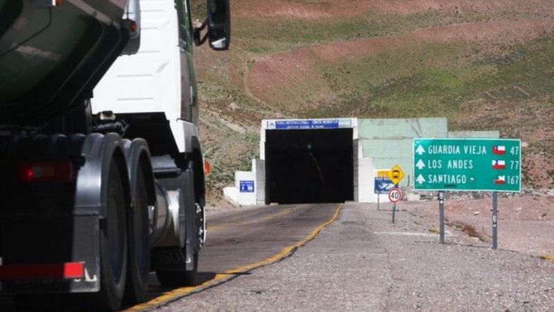 Horario de verano en el Paso Internacional Cristo   Redentor