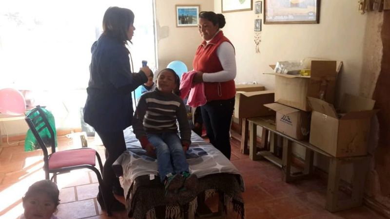 El APRa brindó asistencia sanitaria a niños de Antofagasta de la Sierra