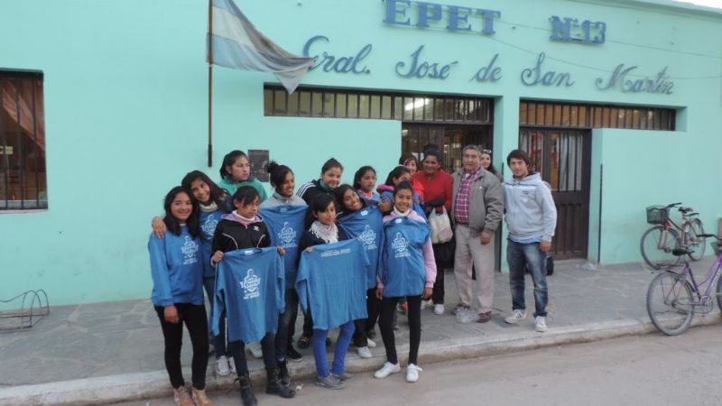 Alumnos de San José participan en los Juegos Evita