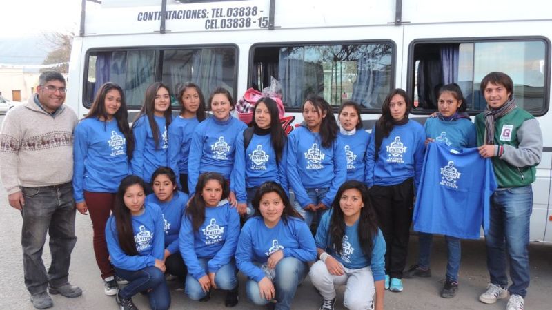 Alumnos de San José participan en los Juegos Evita