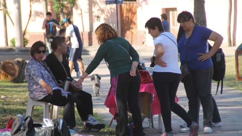Los vecinos disfrutaron de un nuevo Patio Matero en Villa Cubas