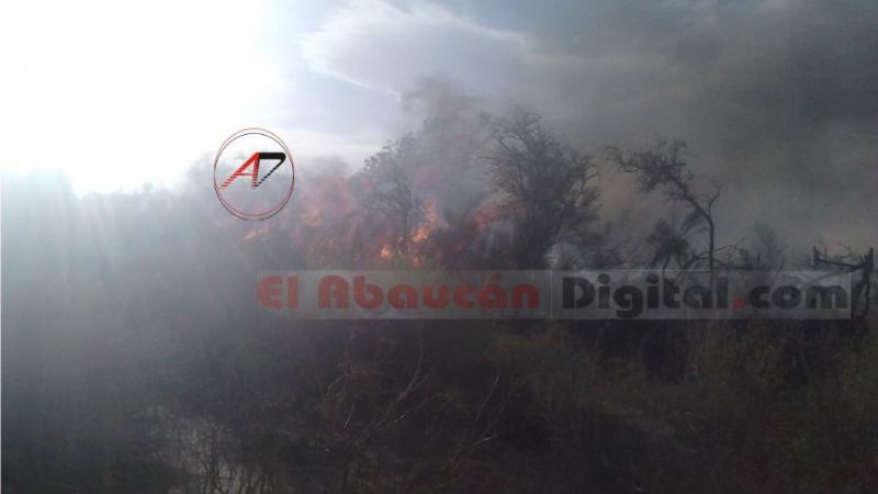 Incendio provocado arrasó con pastizales en Fiambalá