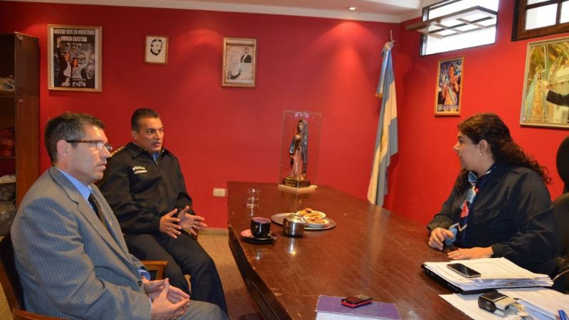 Municipio y provincia acuerdan políticas de seguridad en Valle Viejo