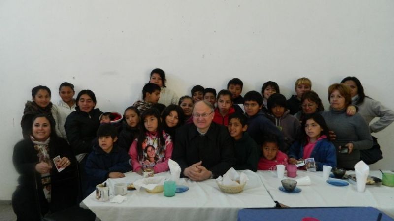 Urbanc visitó el desayunador Luz de Esperanza y la escuela San Jorge