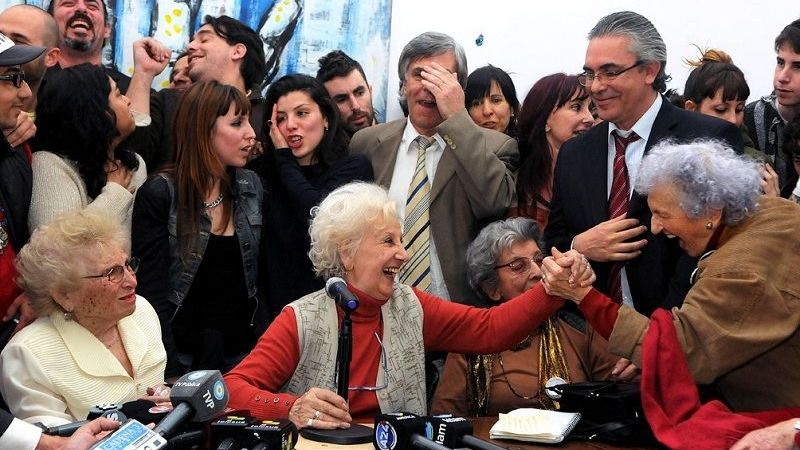 Abuelas anunció la recuperación del nieto 122