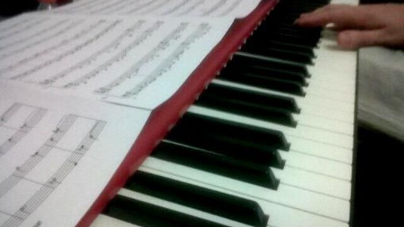 Guido, pianista y director de la escuela municipal de Música Olavarría