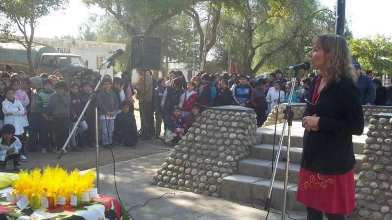 Acto y talleres resaltando la importancia de dar el pecho a los bebés