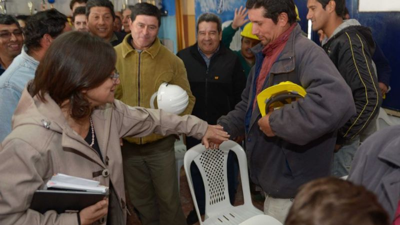 Positiva reunión de Lucía con vecinos de El Rodeo