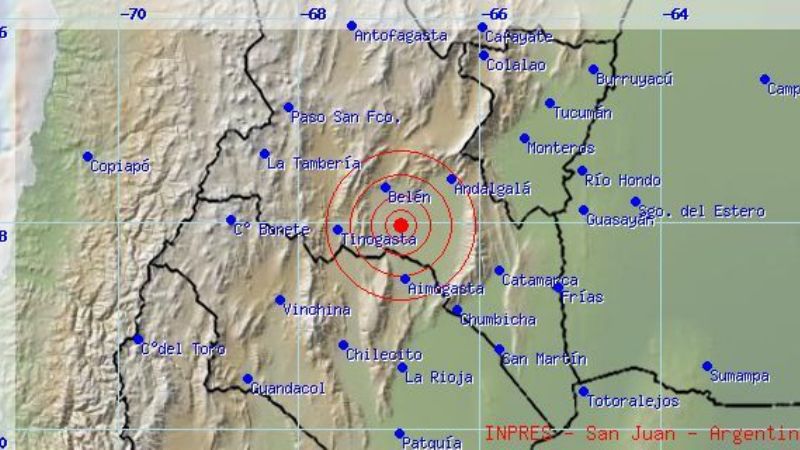 Dos temblores en un día