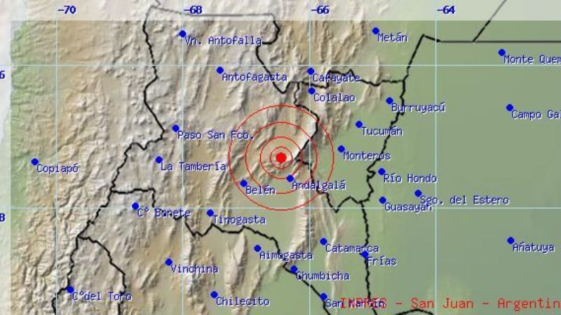 Dos temblores en un día