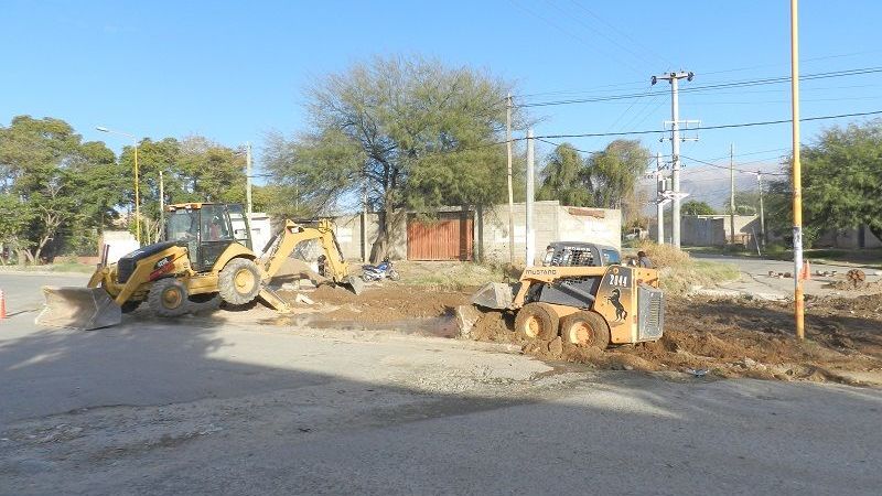 Comenzaron los trabajos en avenida Manuel Navarro