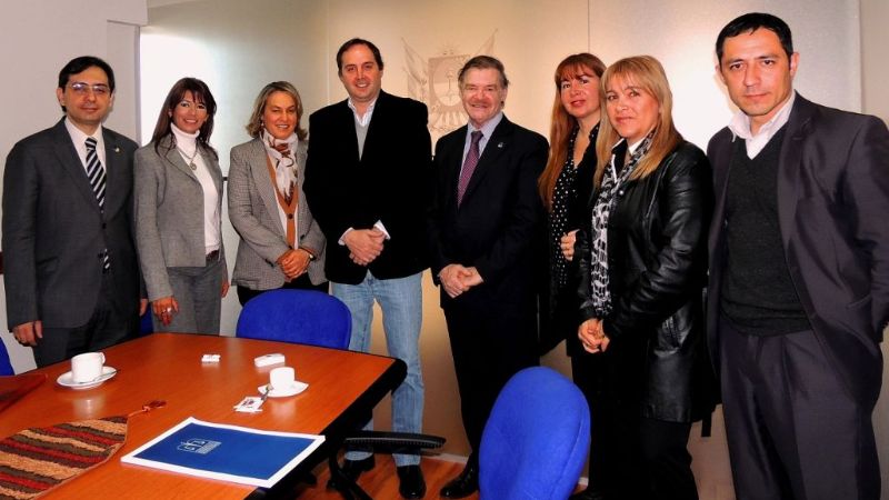 Mera se reunió con el presidente de la FAM y miembros de la Asociación de Magistrados