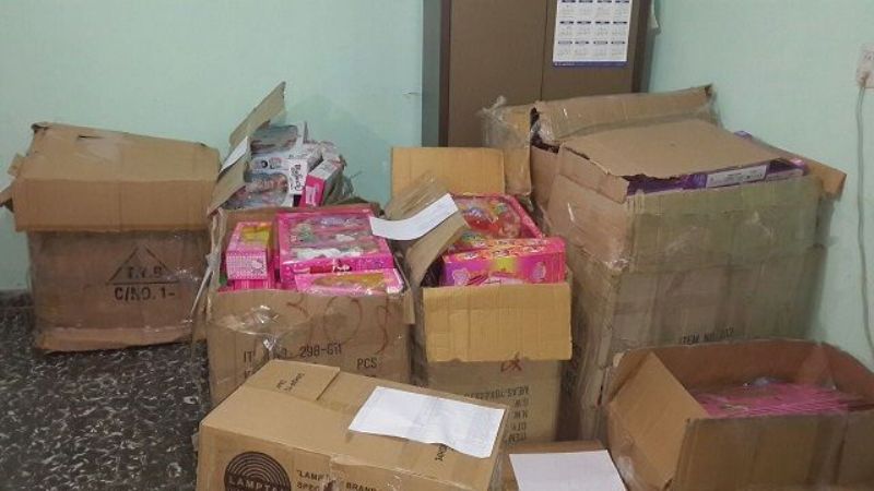 Secuestran juguetes y otros elementos valuados en $120.000